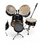 Used SPL 5 Piece Kicker Black Drum Kit