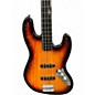 Used Squier Vintage Modified Fretless Jazz Bass 2 Color Sunburst Electric Bass Guitar thumbnail