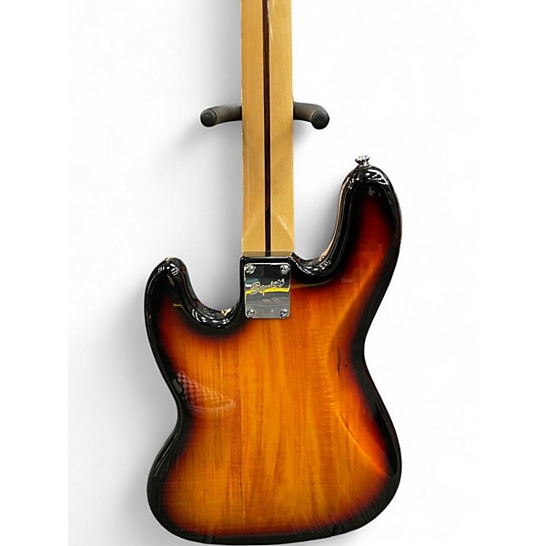Used Squier Vintage Modified Fretless Jazz Bass 2 Color Sunburst Electric Bass Guitar