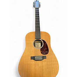Used Martin X SERIES CUSTOM 12 STRING Natural 12 String Acoustic Electric Guitar