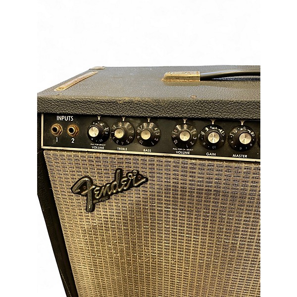 Vintage 1980s Fender Concert Reverb 4x10 Tube Guitar Combo Amp