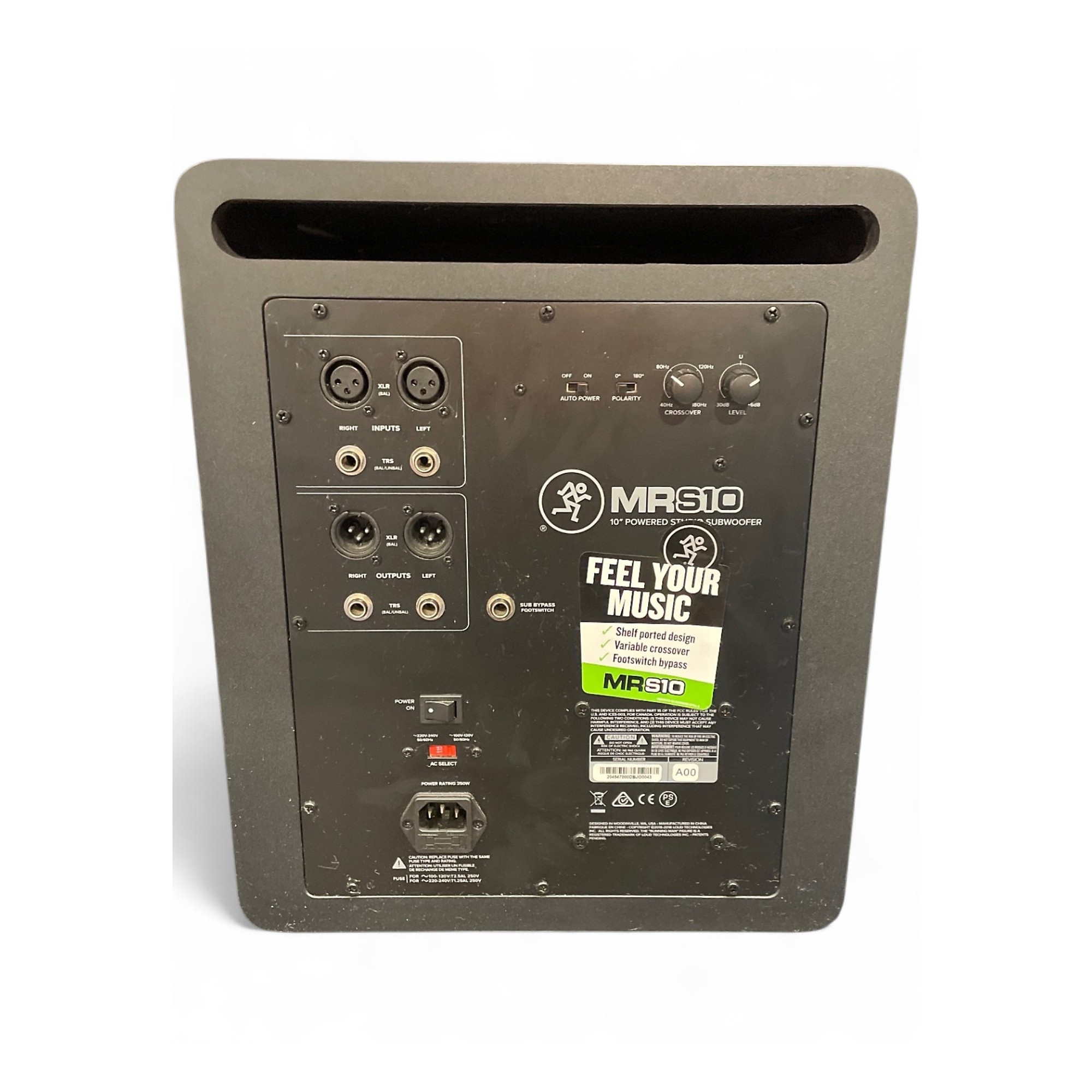 Used Mackie MRS10 Subwoofer | Guitar Center