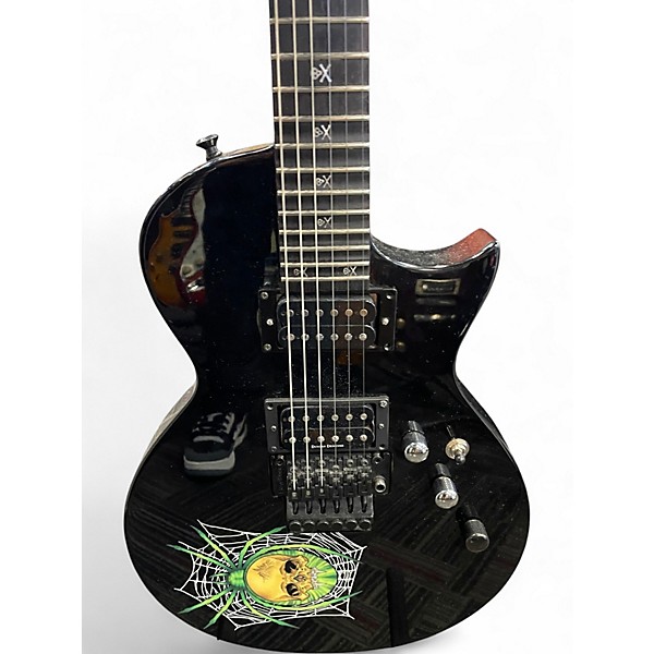 Used ESP LTD KH3 Kirk Hammett Signature Black Solid Body Electric Guitar