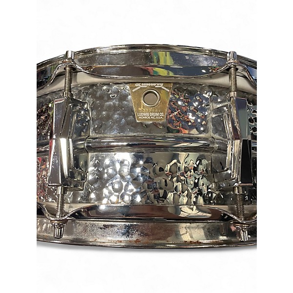 Used Ludwig 14in B-Stock Hammered Supraphonic Chrome Drum