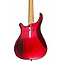 Used Carlo Robelli FRETLESS Candy Apple Red Electric Bass Guitar