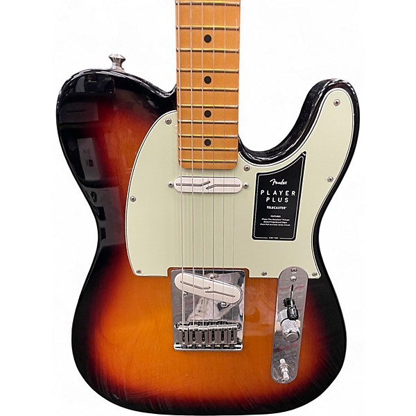 Used Fender Player Plus Telecaster Tobacco Burst Solid Body Electric Guitar