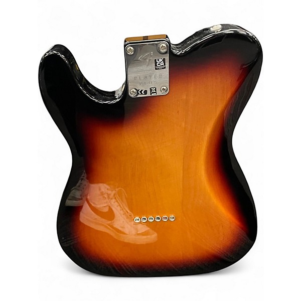 Used Fender Player Plus Telecaster Tobacco Burst Solid Body Electric Guitar