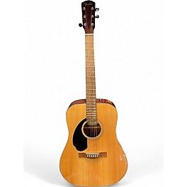 Used Fender CD-60S LH Natural Acoustic Guitar