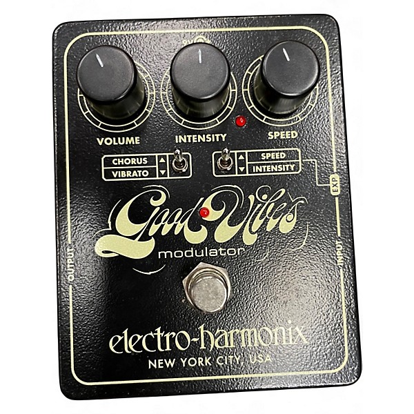 Used Electro-Harmonix Good Vibes Modulator Effect Pedal