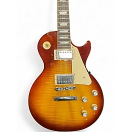 Used Gibson Les Paul Standard Amber Solid Body Electric Guitar