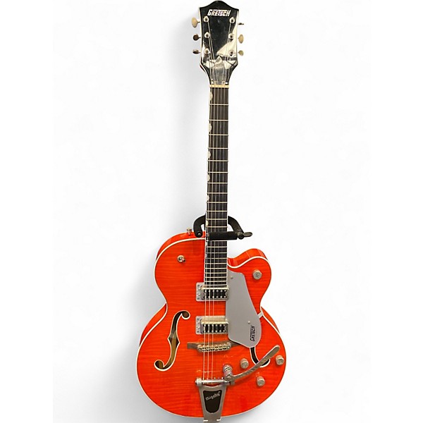Used Gretsch Guitars G5427T Orange Hollow Body Electric Guitar