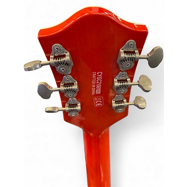Used Gretsch Guitars G5427T Orange Hollow Body Electric Guitar