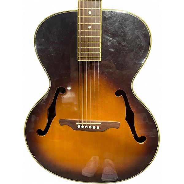 Used Alvarez 5055 Bluesman Sunburst Acoustic Guitar