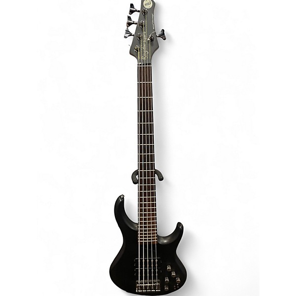 Used MTD kingston super 5 Black Electric Bass Guitar