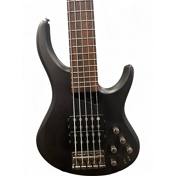 Used MTD kingston super 5 Black Electric Bass Guitar