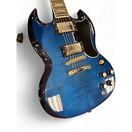 Used Epiphone SG CUSTOM VIPER BLUE Solid Body Electric Guitar