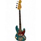 Used 2020 Fender 60 Jazz Bass Hvy Reic Ocean Turquoise Electric Bass Guitar thumbnail