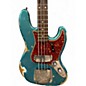 Used 2020 Fender 60 Jazz Bass Hvy Reic Ocean Turquoise Electric Bass Guitar