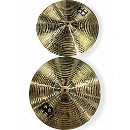 Used MEINL 13in HCS Hi Hat Pair Cymbal