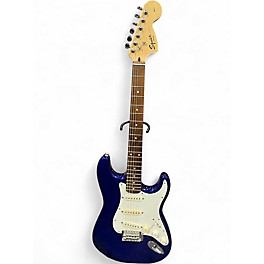Used Squier Affinity Stratocaster Blue Solid Body Electric Guitar