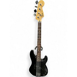 Used Squier Affinity Precision Bass Black Electric Bass Guitar