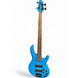 Used Cort ARTISAN C4 DELUXE Candy Blue Electric Bass Guitar