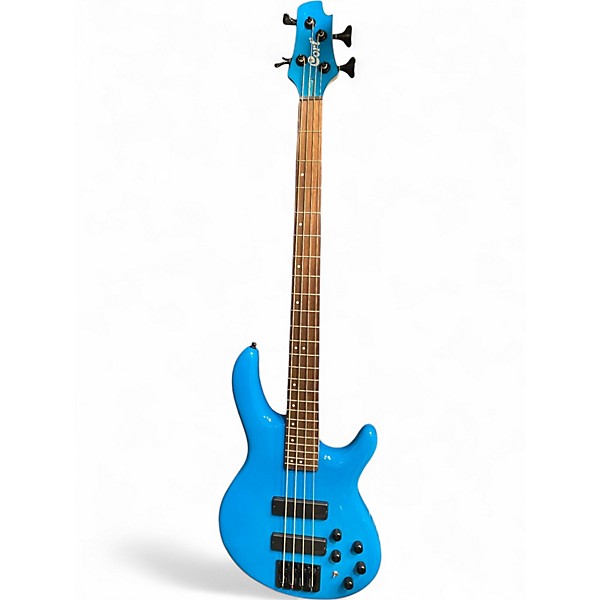 Used Cort ARTISAN C4 DELUXE Candy Blue Electric Bass Guitar