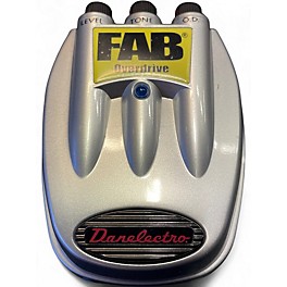 Used Danelectro Fab Overdrive Effect Pedal
