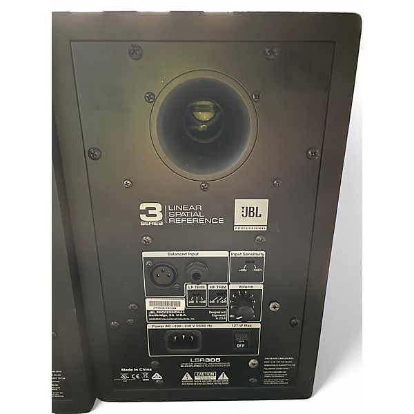 Used JBL LSR305 Pair Powered Monitor