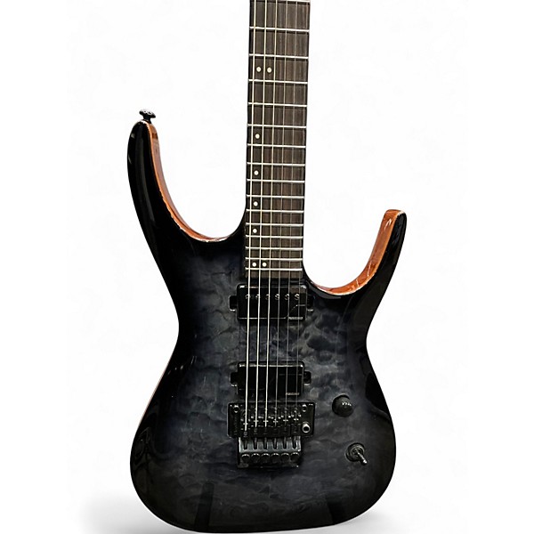 Used Dean Exile Select TRANS BLCK Solid Body Electric Guitar