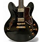 Used Epiphone Sheraton II Black Hollow Body Electric Guitar