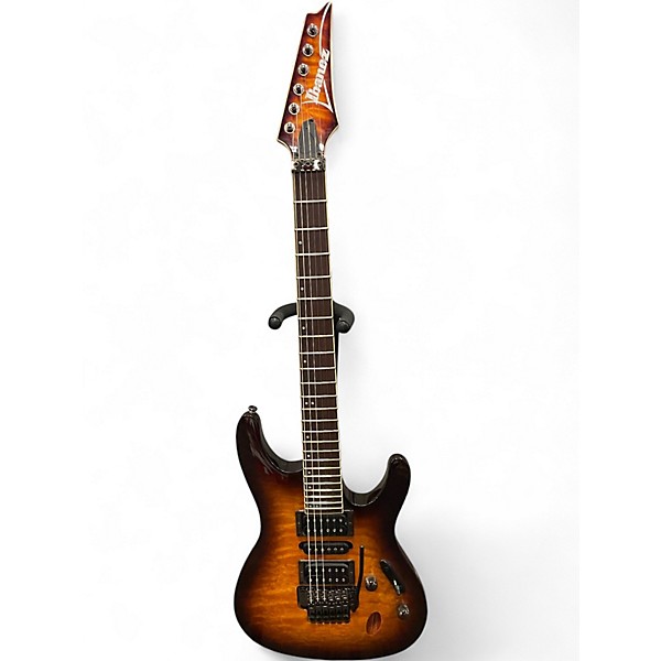 Used Ibanez S670QM DRAGONSEYE Solid Body Electric Guitar