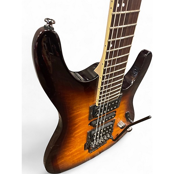 Used Ibanez S670QM DRAGONSEYE Solid Body Electric Guitar