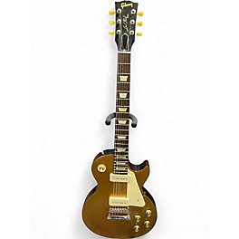 Used Gibson Les Paul Studio 60's Tribute Gold Top Solid Body Electric Guitar