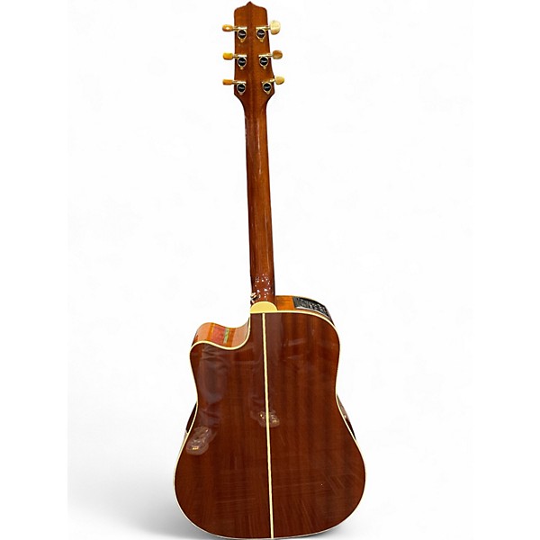 Used Takamine P4DC Natural Acoustic Electric Guitar