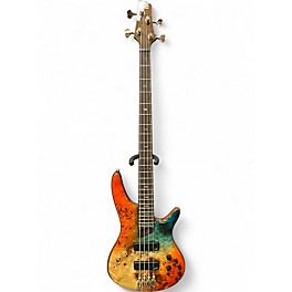 Used Ibanez SR1600D AUTUMN SUNSET SKY Electric Bass Guitar
