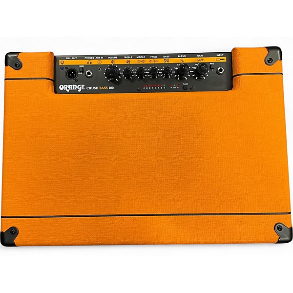 Used Orange Amplifiers CRUSH BASS 100 Bass Combo Amp