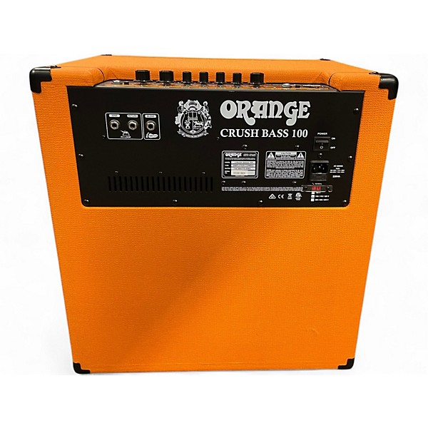 Used Orange Amplifiers CRUSH BASS 100 Bass Combo Amp