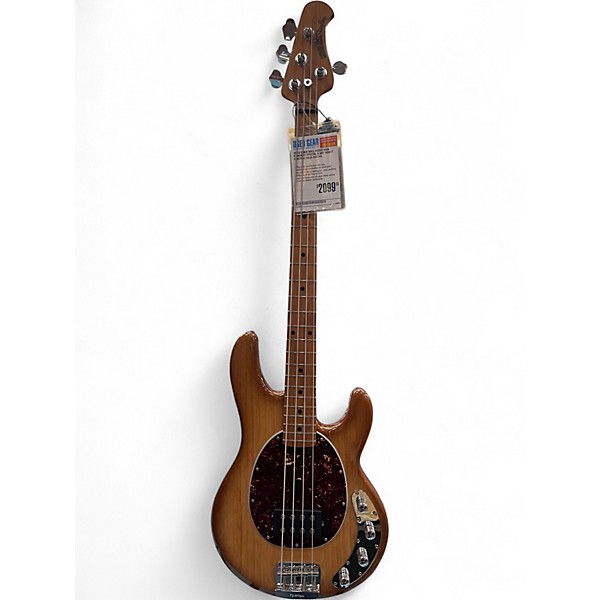 Used Ernie Ball Music Man StingRay Special H Hot Honey Electric Bass Guitar