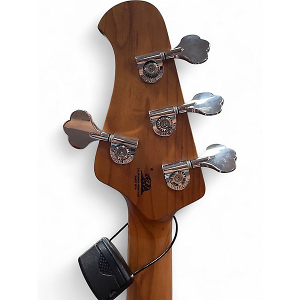 Used Ernie Ball Music Man StingRay Special H Hot Honey Electric Bass Guitar