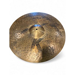 Used Zildjian 21in K Custom Organic Ride Cymbal Cymbal