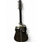 Used Takamine EF381SC Black 12 String Acoustic Electric Guitar
