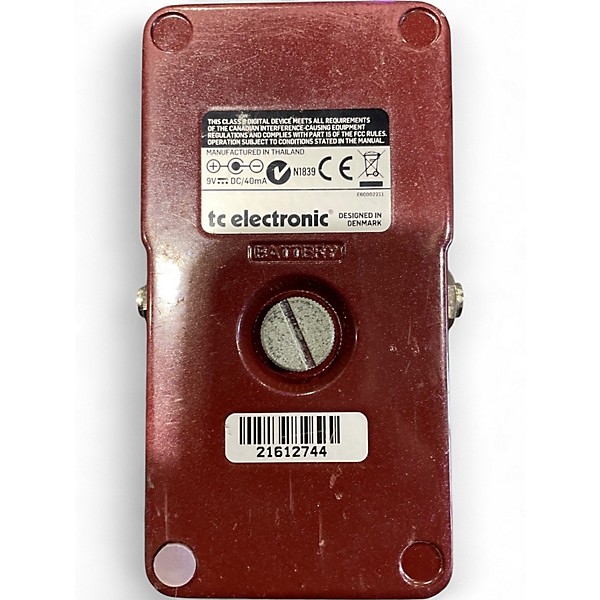Used TC Electronic Mojomojo Overdrive Effect Pedal