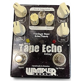 Used Wampler Faux Tape Echo Delay Effect Pedal