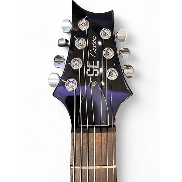 Used PRS SE Custom 24 7-string Amethyst Solid Body Electric