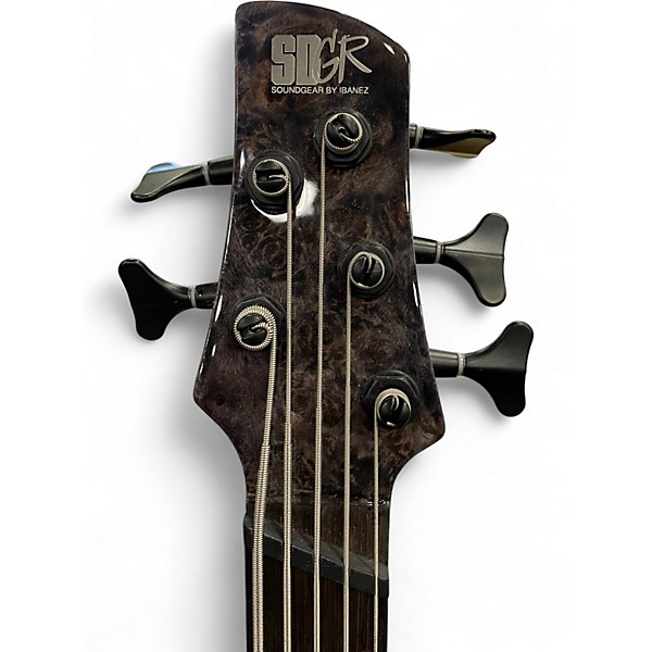 Used Ibanez SRMS805 Brown Electric Bass Guitar