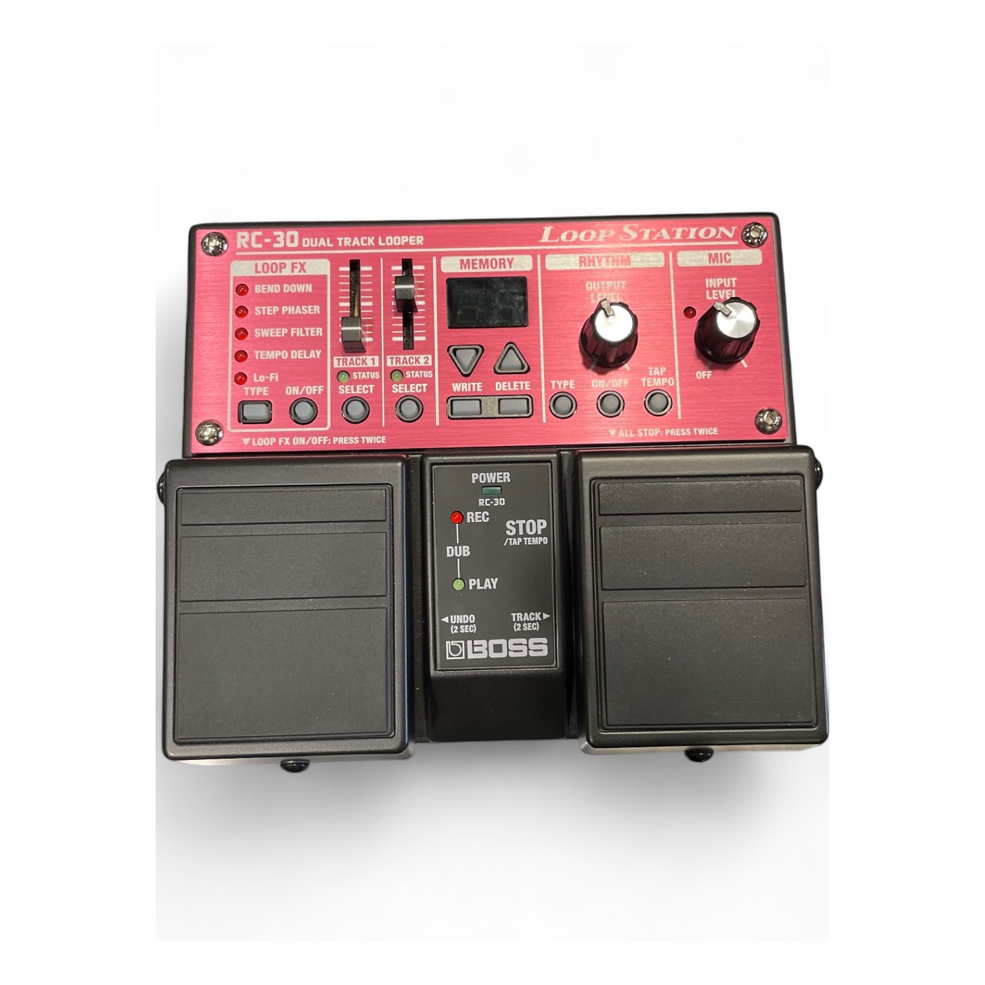 BOSS RC-30 Loop Station（元箱・説明書付き、ワンオーナー） Used BOSS RC30 Loop Station Twin Pedal | Guitar Center