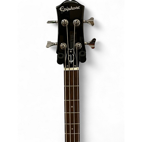 Used Epiphone Embassy Pro Wanderlust Green Metallic Electric Bass Guitar