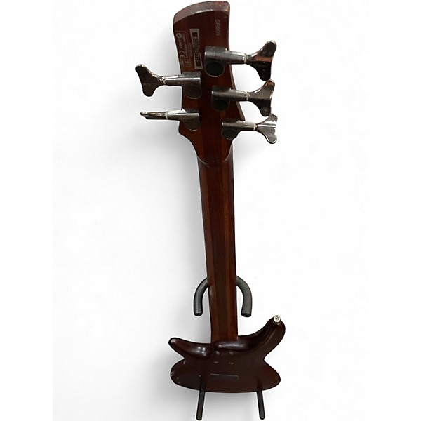 Used Ibanez SR505 5 String Walnut Electric Bass Guitar