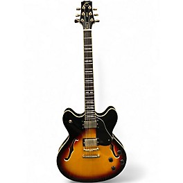 Used Peavey JF1 EX 2 Tone Sunburst Hollow Body Electric Guitar